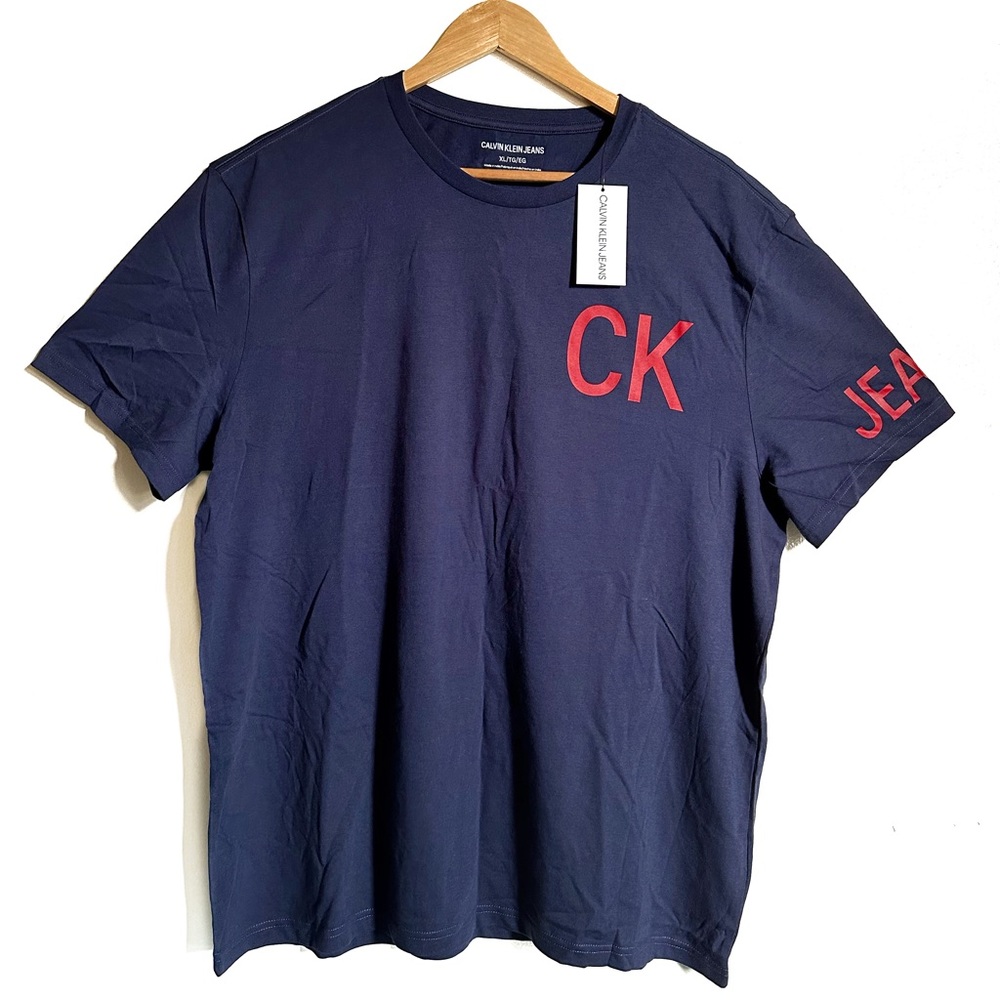 CK Jeans Short Sleeve Round Neck Tee